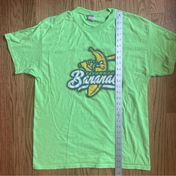 Savannah Bananas Professional Baseball Team Graphic T-Shirt Green Men’s Size L - Picture 5 of 6